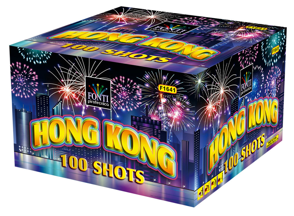 Fuochi d'artificio - Hong Kong - 100 colpi – Mezzanotte di Fuoco